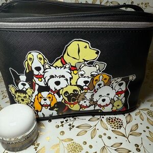 Marc Tetro I love Dogs Print Travel Bag
